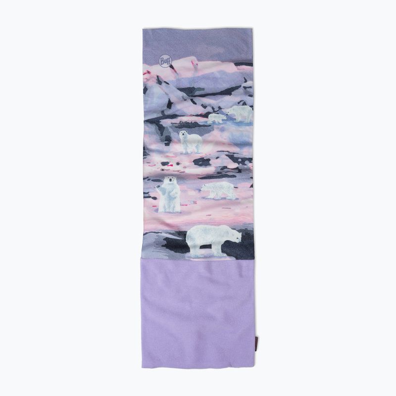 Chusta wielofunkcyjna dziecięca BUFF Polar yoki mauve 2