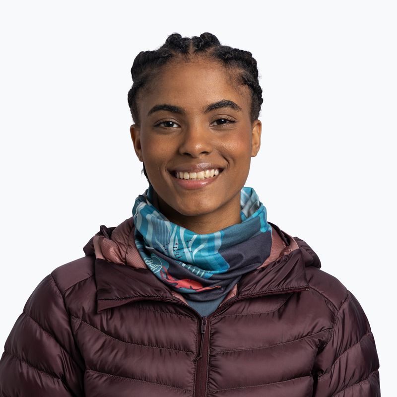 Chusta wielofunkcyjna BUFF Original Ecostretch gem malachite 4