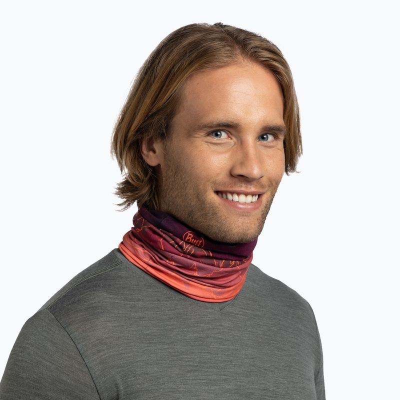 Chusta wielofunkcyjna BUFF Original Ecostretch unal garnet 3