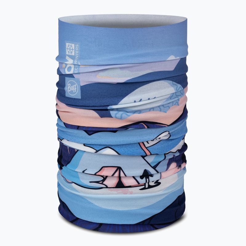 Chusta wielofunkcyjna dziecięca BUFF Original Ecostretch pow riam blue