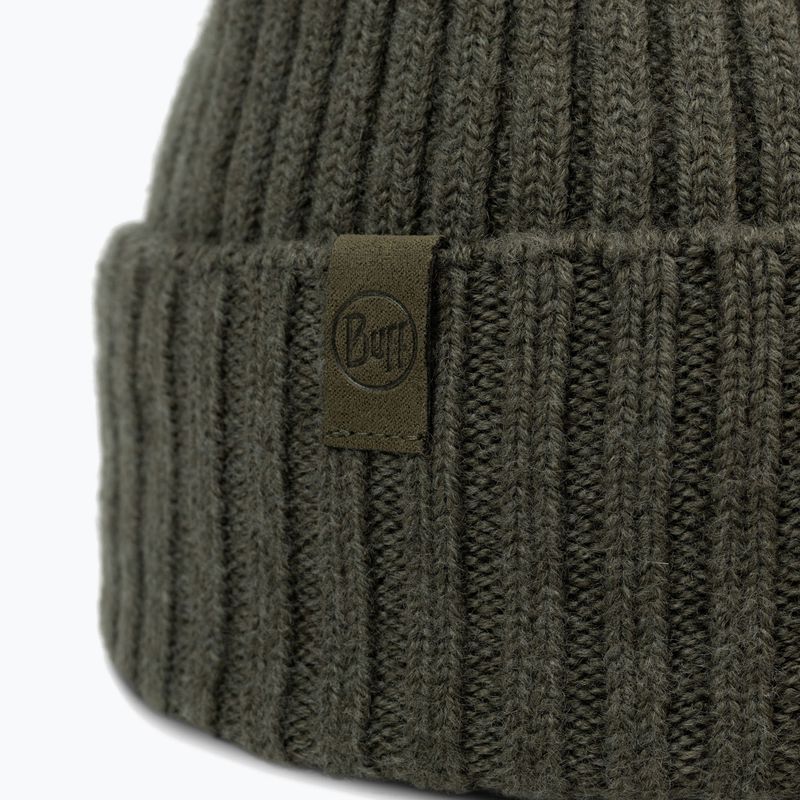 Czapka zimowa BUFF Knitted Norval bark 2
