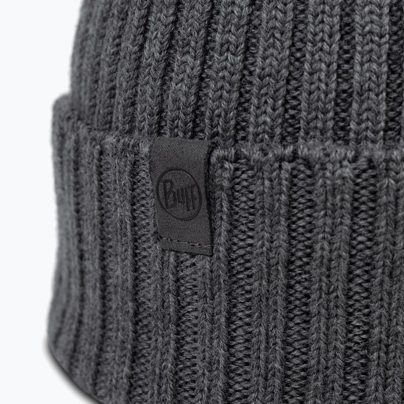 Czapka zimowa BUFF Knitted Norval grey heather 2
