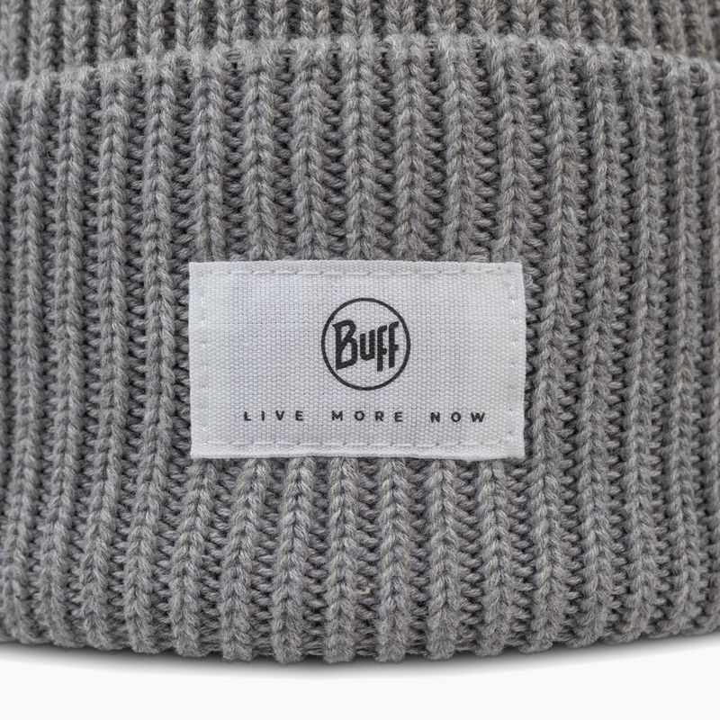 Czapka zimowa BUFF Knitted Drisk grey 2