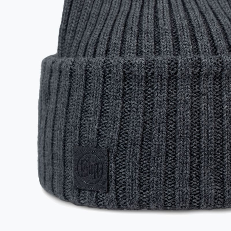 Czapka zimowa BUFF Knitted Erviny grey heather 2