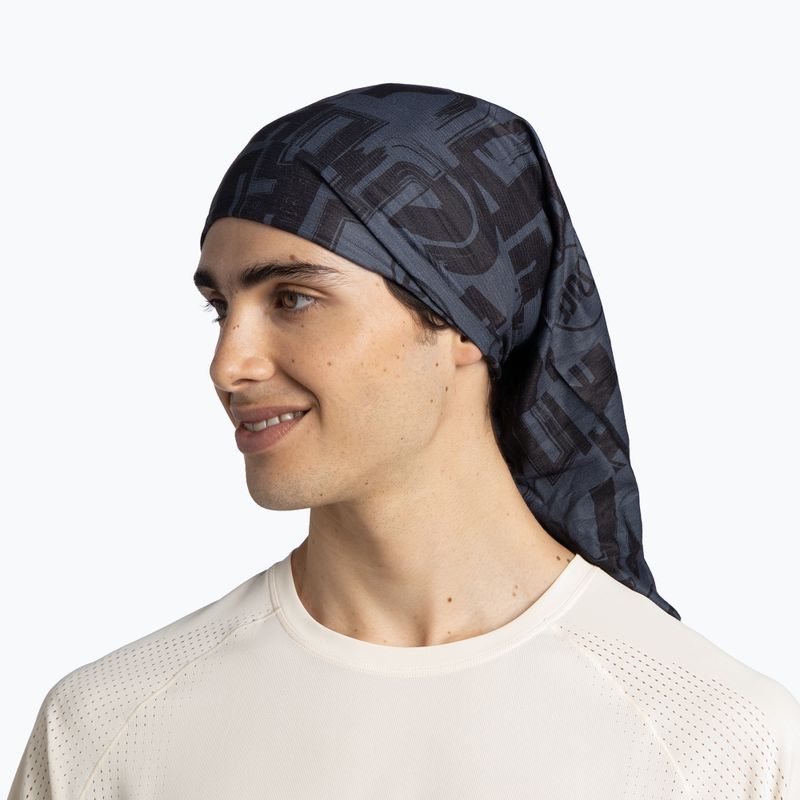 Chusta wielofunkcyjna BUFF Coolnet UV losne graphite 4