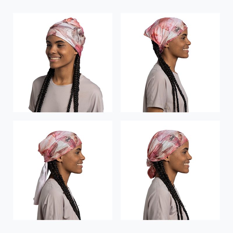 Chusta wielofunkcyjna BUFF Coolnet UV senia azalea 4