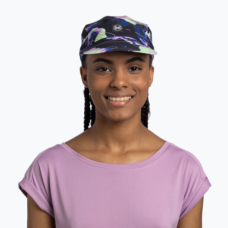 Czapka z daszkiem BUFF CoolNet UV Pack domus ultramarine 4