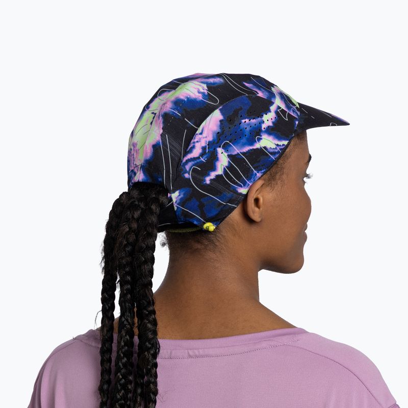 Czapka z daszkiem BUFF CoolNet UV Pack domus ultramarine 6