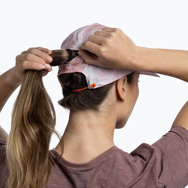 Czapka z daszkiem BUFF CoolNet UV Pack Speed orisa azalea 6