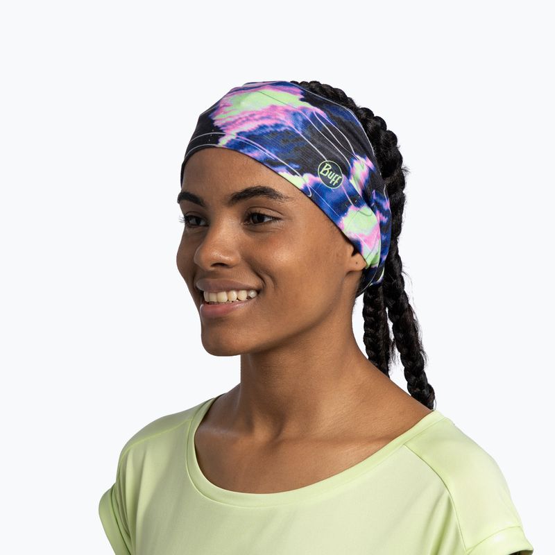 Opaska na głowę BUFF CoolNet UV Wide dovic ultramarine 3