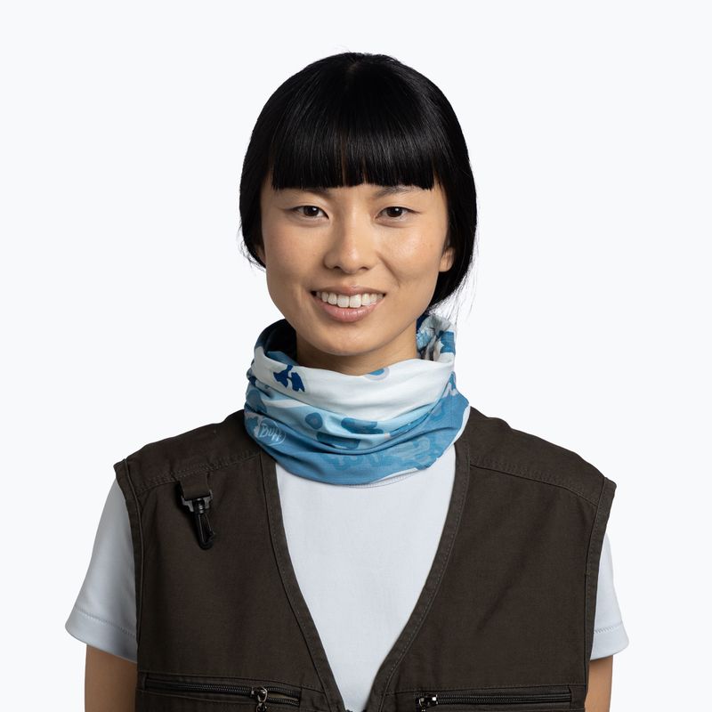 Chusta wielofunkcyjna BUFF Coolnet UV ugal blue 3