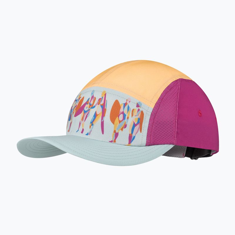 Czapka z daszkiem BUFF 5 Panel Go lagua pink
