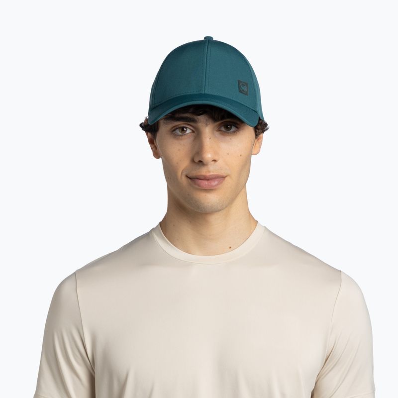 Czapka z daszkiem Buff Summit solid teal 3