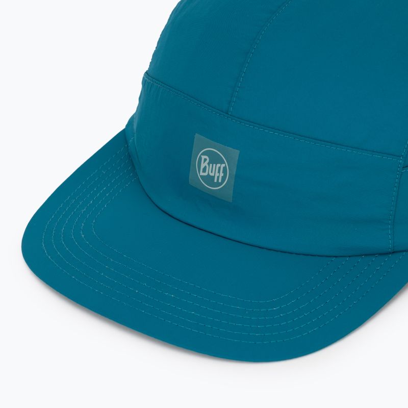 Czapka z daszkiem BUFF Speed solid teal 3