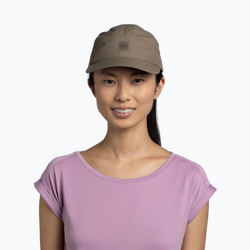 Czapka z daszkiem BUFF Speed solid tundra khaki 3