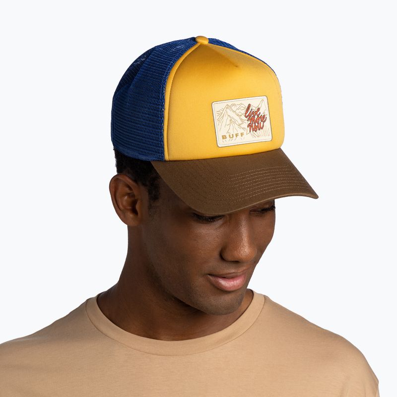 Czapka z daszkiem BUFF Trucker erlen camel 4