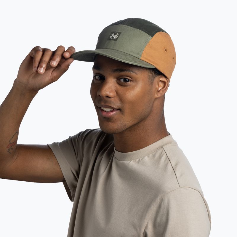 Czapka z daszkiem BUFF 5 Panel Venture allvin khaki 3