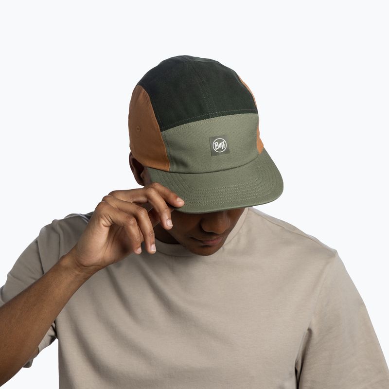 Czapka z daszkiem BUFF 5 Panel Venture allvin khaki 5