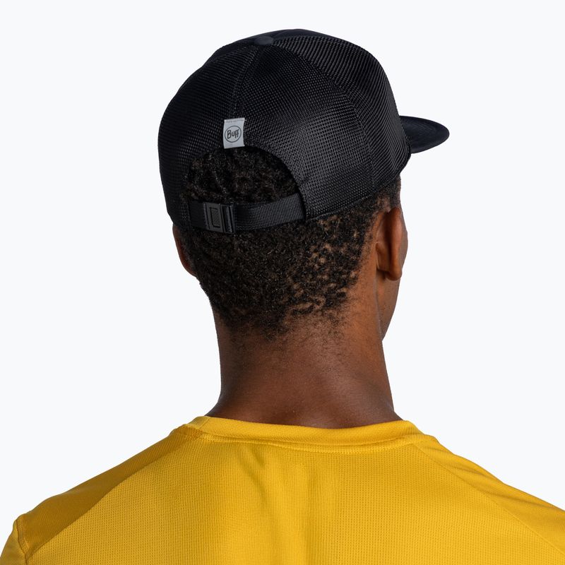 Czapka z daszkiem BUFF Explore Trucker cream logo black 4