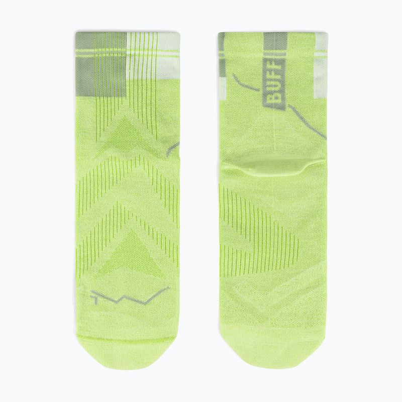 Skarpety BUFF CoolNet Quarter lime 2