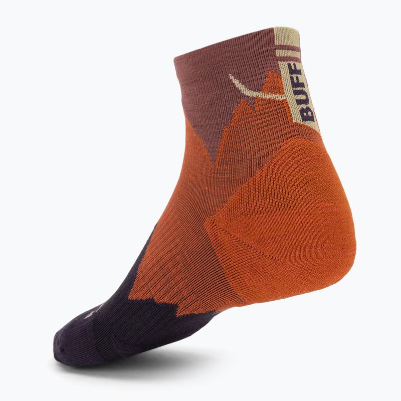 Skarpety BUFF Merino Lightweight Quarter LWQ3 ginger 2