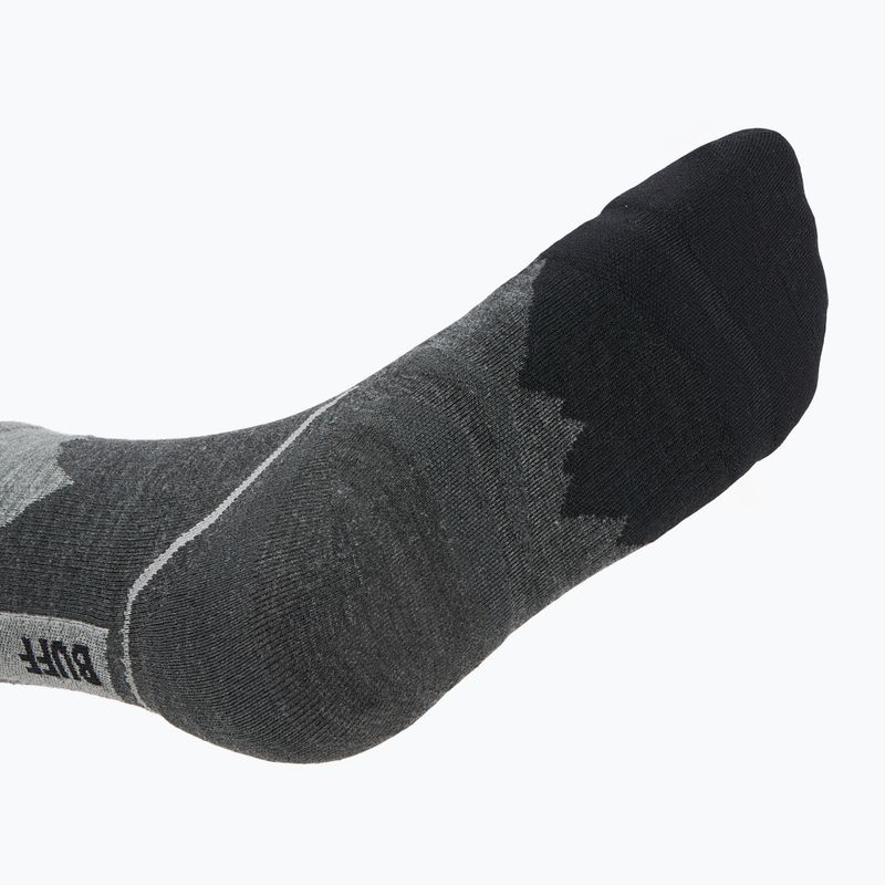Skarpety BUFF Merino Lightweight Crew LWC3 black 4