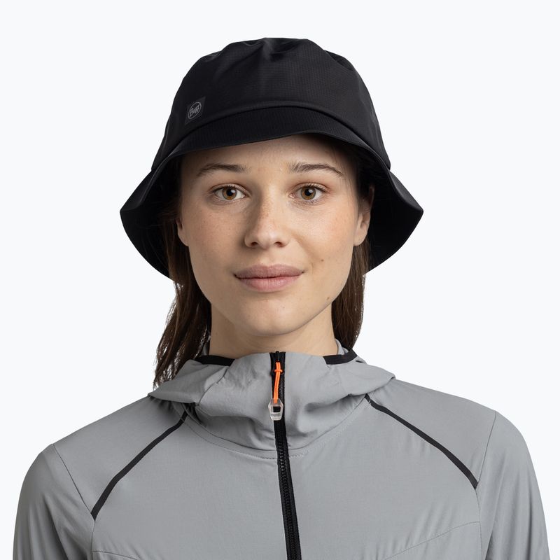 Kapelusz BUFF Rain Bucket solid black 4
