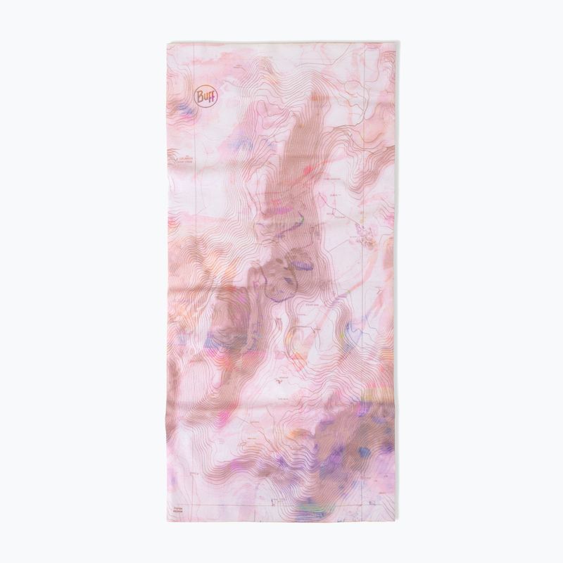 Chusta wielofunkcyjna BUFF Coolnet UV Insect Shield Solid orisa pink azalea 2