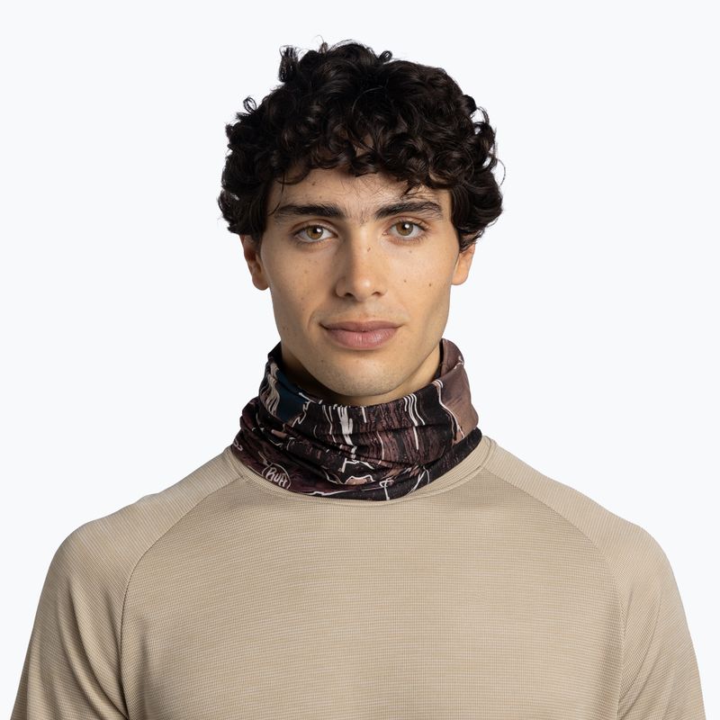 Chusta wielofunkcyjna BUFF Coolnet UV Insect Shield Solid teory multi 3