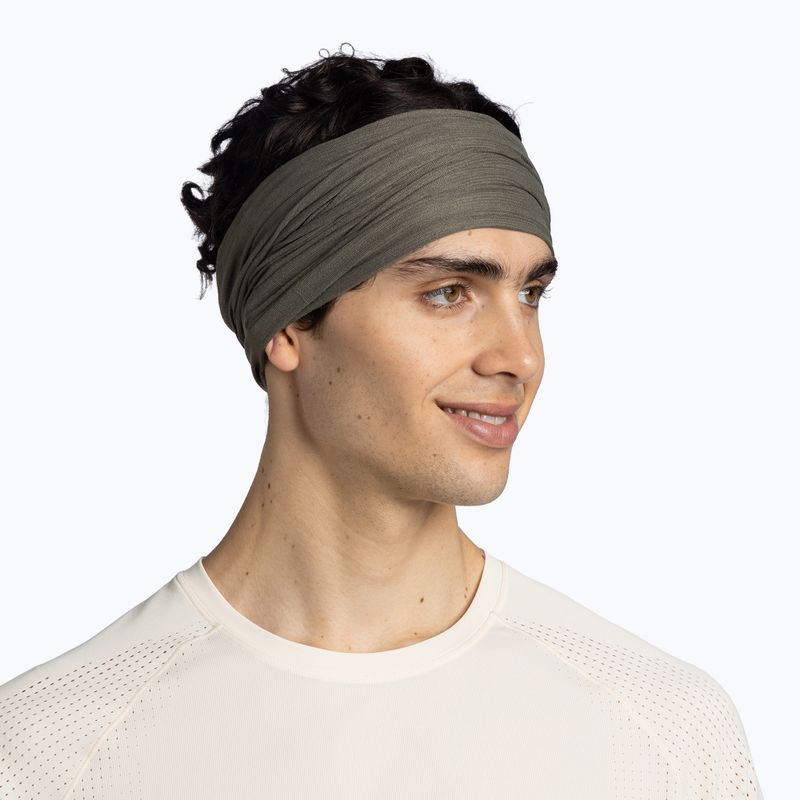 Chusta wielofunkcyjna BUFF Coolnet UV Insect Shield Solid solid khaki 4