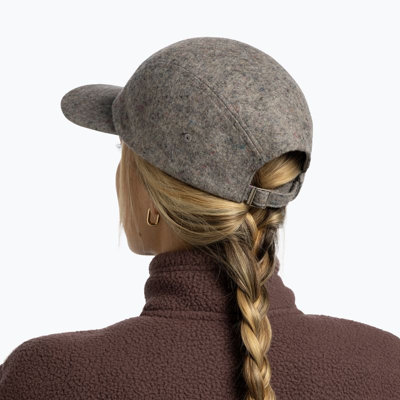 Czapka zimowa Buff Merino Upcycled thier grey heather 7
