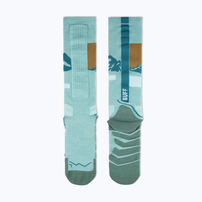 Skarpety BUFF Merino Heavyweight Over The Calf sea green 3