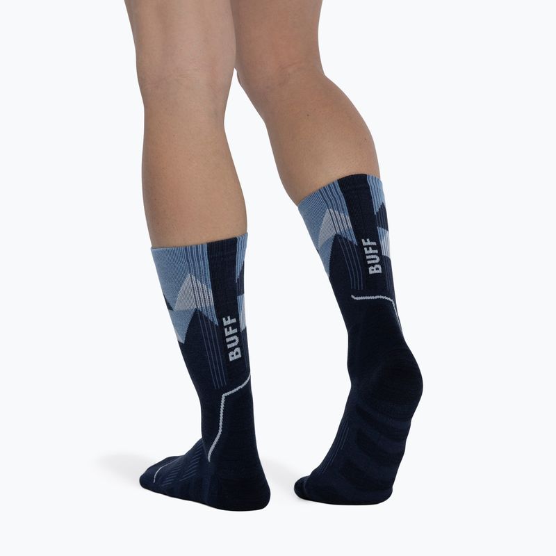 Skarpety BUFF Thermomet Crew night blue 5