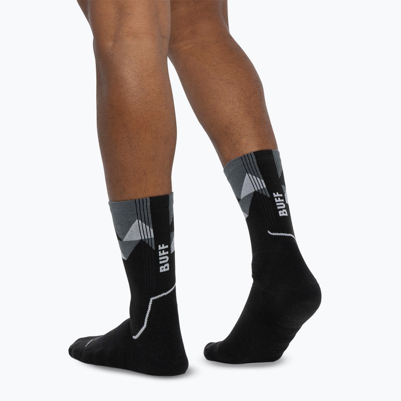 Skarpety BUFF Thermomet Crew black 5
