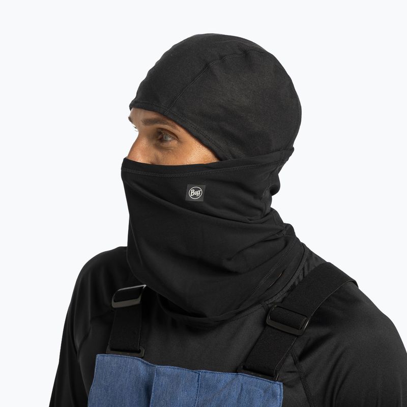 Kominiarka BUFF Tech Fleece Hinged black 3