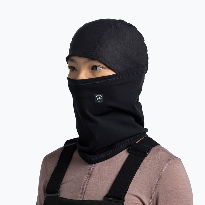 Kominiarka BUFF Tech Fleece Hinged black 5