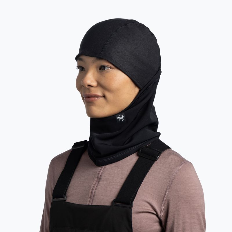 Kominiarka BUFF Tech Fleece Hinged black 7