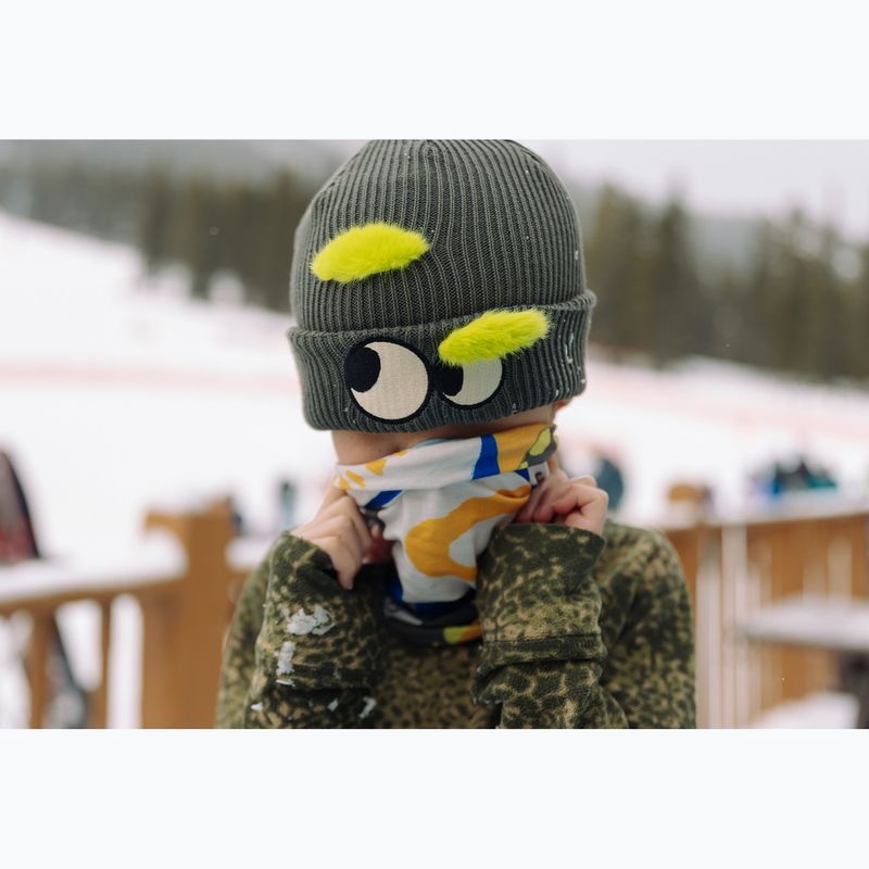 Czapka zimowa dziecięca Buff Knitted Fun green 6