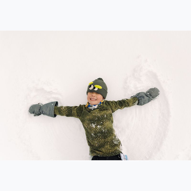 Czapka zimowa dziecięca Buff Knitted Fun green 7