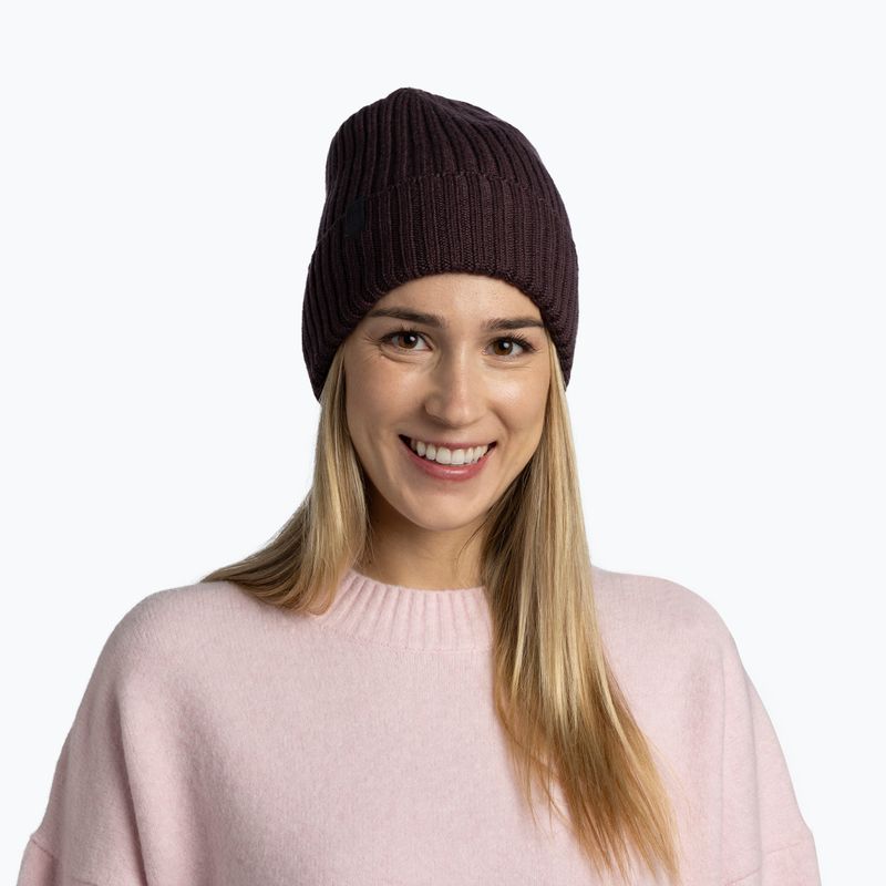 Czapka zimowa Buff Knitted Norval wine 3