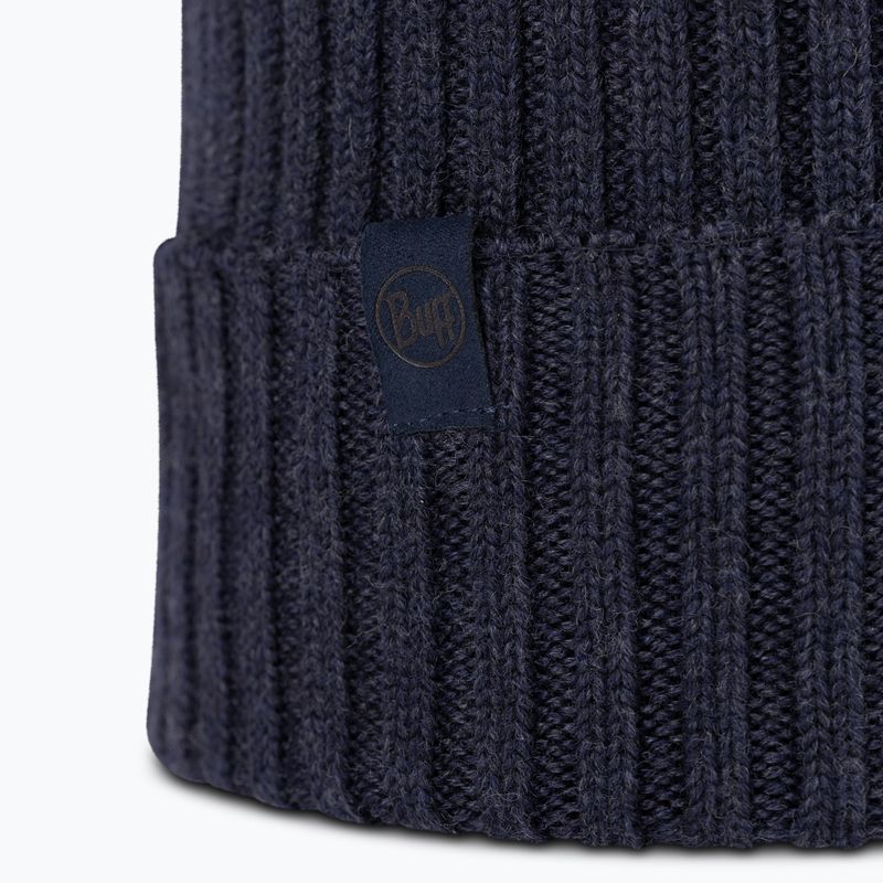Czapka zimowa Buff Knitted Norval night blue 2