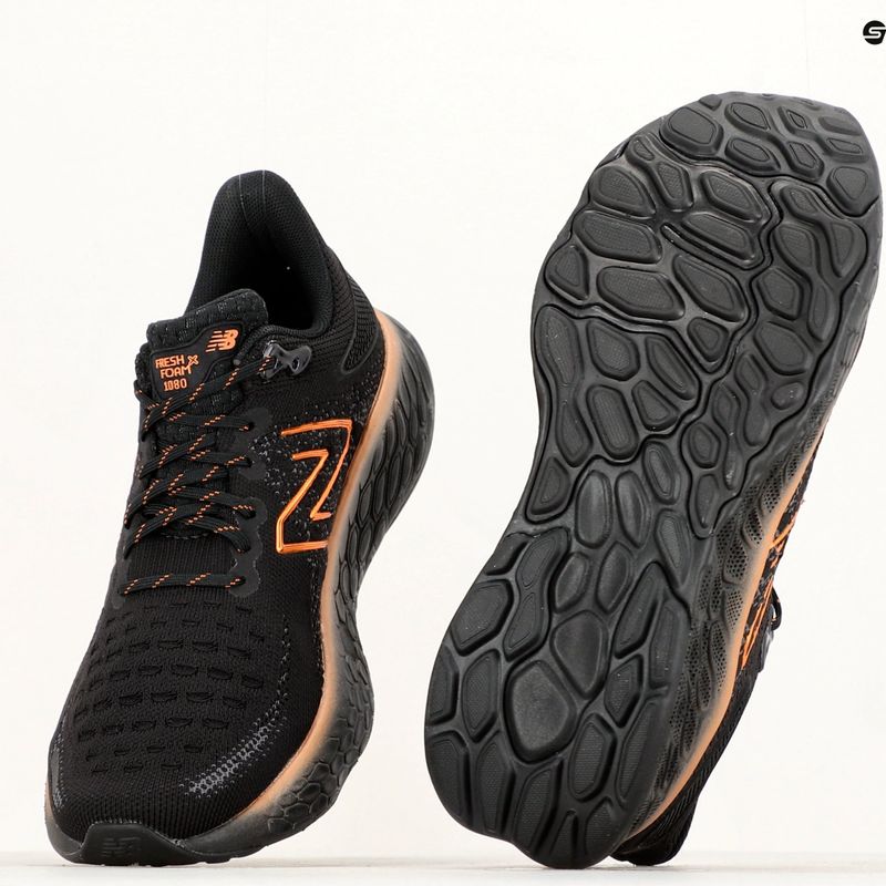 Buty do biegania damskie New Balance Fresh Foam X 1080 v12 black/orange 12