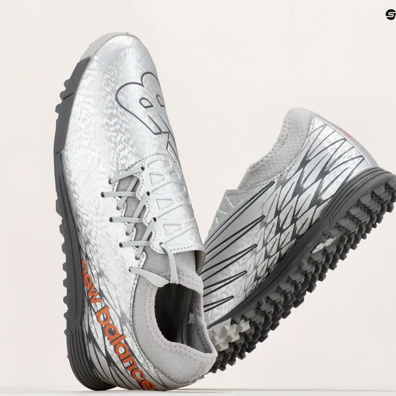 Buty piłkarskie męskie New Balance Furon v7 Dispatch TF silver 12