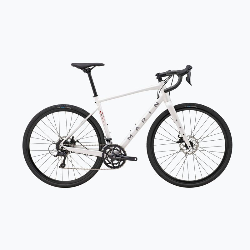Rower gravelowy Marin Gestalt 1 700C gloss white/grey