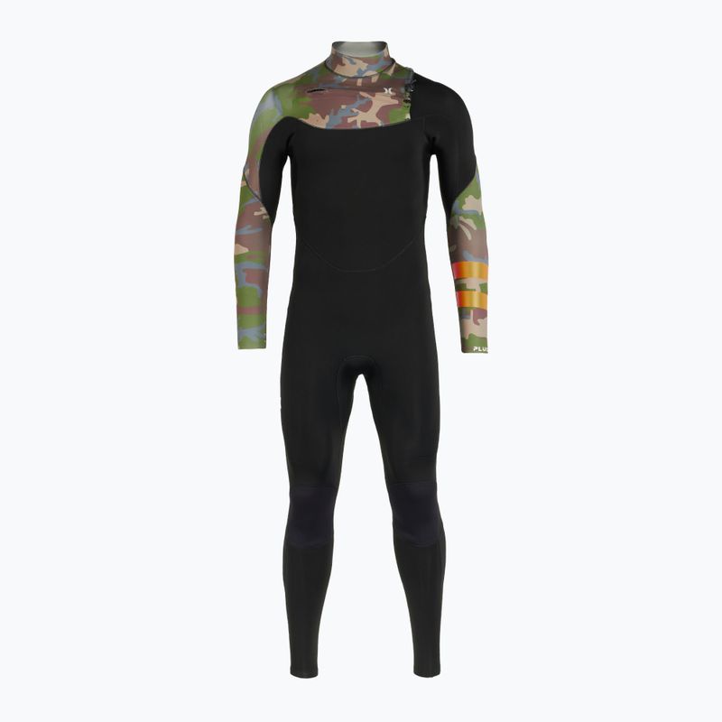 Pianka do pływania męska Hurley Plus Printed 3/2 mm Fullsuit medium brown 2