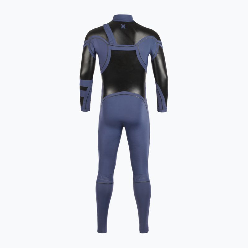 Pianka do pływania męska Hurley Max 4/3+ mm Fullsuit denim 3