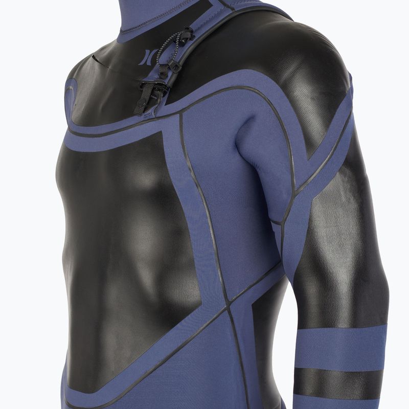 Pianka do pływania męska Hurley Max 4/3+ mm Fullsuit denim 4