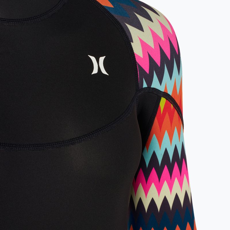 Pianka do pływania damska Hurley Advant 2 mm Shorty Springsuit chevron 3