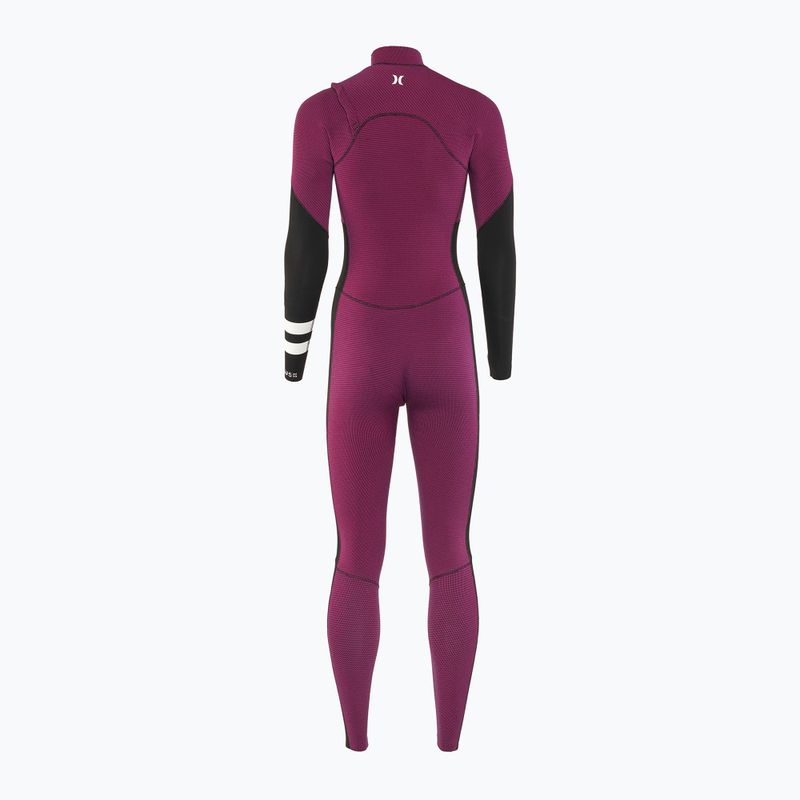 Pianka do pływania damska Hurley Plus 3/2 mm Fullsuit raspberry 2