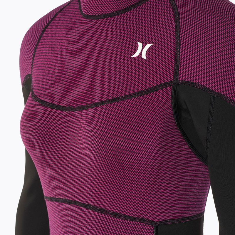 Pianka do pływania damska Hurley Advant Shorty Texture 2/2 mm Springsuit raspberry 4